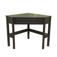 thumbnail image 3 of Corner Writing Desk with Pull-Out Drawer and Shelf in Black Finish, 3 of 4