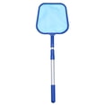 thumbnail image 1 of 1 Ensemble Filet de Piscine Maille Débouchage d'Étang Râteau à Feuilles Outil de Nettoyage Filet de Piscine Ajustable pour Zone d'Eau Peu Profonde (Bleu), 1 of 9