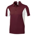 thumbnail image 1 of Gravity Threads Polo Micropique Sport Athlétique - Marron/blanc - Grand, 1 of 1