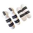 thumbnail image 4 of Equipo de protección protector de Taekwondo, correa elástica ligera, protección acolchada para entrenamiento de artes marciales, Kickboxing, Karate Protectores de piernas y brazos L, 4 of 8