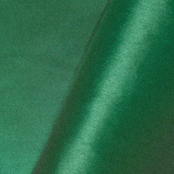Peau De Soie Satin Fabric Matte 60 Inch 185 GSM Bridal Sewing Upholstery Polyester By The Yard - Hunter Green (1 Yard)