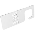 thumbnail image 6 of KALLORY 1Pack Acrylic Hanging Card Supermarket Label Holders Transparent Mirror Design 11.8x3.7x0.4In, 6 of 8