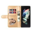 thumbnail image 2 of Case for FOXDOCK Samsung Galaxy Z Fold3 5G Glitter Zipper Wallet Case with Short Hand Strap, 2 of 4