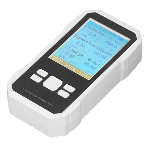 EMF Tester EMF Detector Electromagnetic Radiation Monitor for Home Office and Outdoor Inspections for High Voltage Equipment Factory Applications