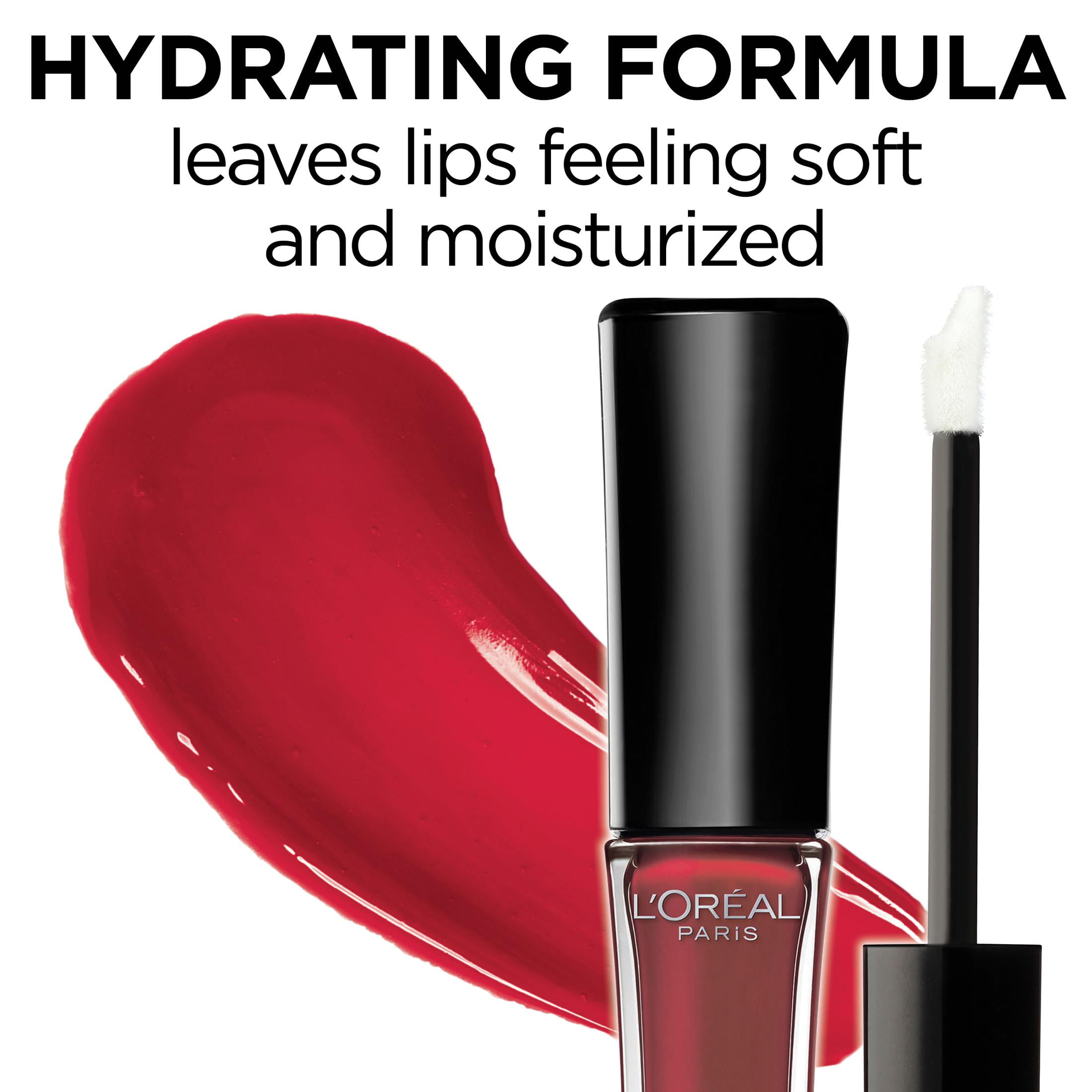 (2 pack) L'Oreal Paris Infallible 8 Hour Lip Gloss, Hydrating, Liquids, 0.21 fl oz