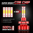 thumbnail image 6 of For Toyota Tacoma 2016-2020 LED Headlight High Low Beam Fog Light Bulbs Kit 6000K Diamond White 6x, 6 of 18