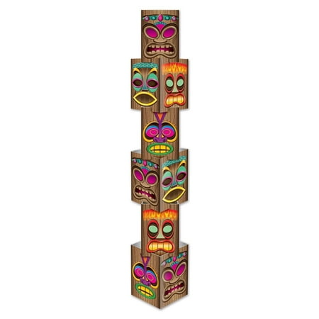 36 Piece Beistle Luau Party Tiki Column