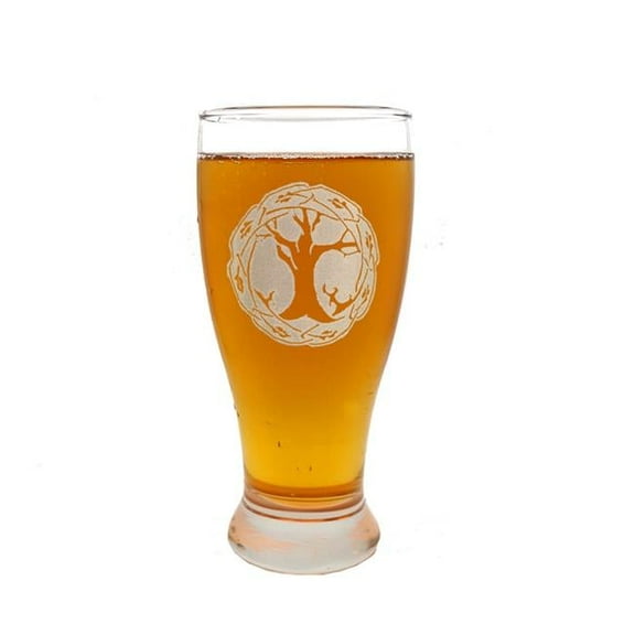 Lyoncraft PITL01 19 oz Tree Of Life Engraved Pint Glass