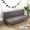 Gray, variant on CJC Armless Sofa Bed Cover Stretch Spandex Futon Slipcover Folding Sofa Bed Cover with Elastic Bottom Solid Color Couch Cover Furniture Protector Without Armrests