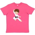 thumbnail image 3 of Inktastic Karate Boy, Cute Boy, Black Belt, Brown Hair Youth T-Shirt, 3 of 5
