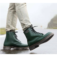 thumbnail image 3 of Botas Militares Piel Unisex Moda Adulto Verdes, 3 of 3