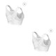 thumbnail image 4 of Greeniant S-5XLCorrector de postura Sujetador de realce para mujer Sujetador deportivo a prueba de golpes Chaleco de fitness Sujetadores Ropa Blanco S 2piezas, 4 of 6