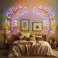 thumbnail image 1 of LNGOOR USB Operated Multicolor 1pc 96 LED Indoor Outdoor Fairy Lights - 180CM/5.90FT Twinkle String Lights with 8 Lighting Modes - Bedroom Dorm Patio Tapestry Backyard Garden Party Indoor, 1 of 6