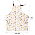 thumbnail image 5 of Uemuo Tropical Fruit Pattern Waterproof Apron Adjustable Dishwasher Apron- Apron for Women Men Heavy Duty Work Apron for Dishwashing Chemical Lab, 5 of 9