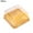Golden, variant on Mdesiwst 50Pcs 100g Moon Cake Box Square Shaped Multipurpose Plastic Egg Yolk Pastry Box for Festival