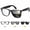 White, variant on LUOMATE AI Smart Glasses with Camera for Men and Women, Bluetooth Smart Glasses, Photochromic Blue Light Lenses, HD Video, Calling, Music, 16Gb
