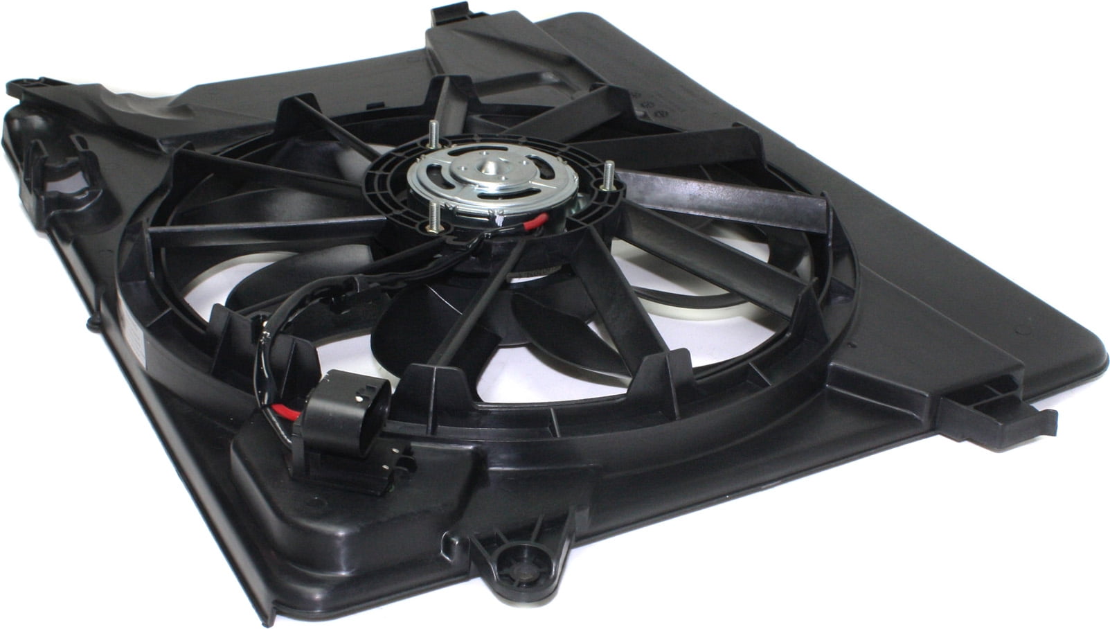 Replacement REPB160909 Cooling Fan Assembly Compatible with 2013-2021 Buick Encore Radiator