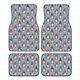 thumbnail image 1 of Fotbe Snowflake Christmas gnome Juego de 4 Tapetes para Auto con Estampado – Alfombrillas de Goma Reforzada, Diseño Antideslizante, Protección para Todo el Año – Vehículos, Autos, Camionetas y SUVs, 1 of 7