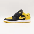 thumbnail image 2 of 553558-072 Nike Air Jordan 1 Low Yellow Ochre Black White Gold Mandarin (Men's), 2 of 6