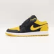 thumbnail image 2 of 553558-072 Nike Air Jordan 1 Low Yellow Ochre Black White Gold Mandarin (Men's), 2 of 6