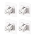 thumbnail image 1 of Price cut No Drilling Required, Curtain Rod Bracket, 2-4 Pieces With Self-adhesive Hooks, No Drilling Required, Easy To Install, Towel Rod, 1 of 4