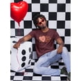 thumbnail image 2 of You Are Here, In My Heart T-Shirt Men -Smartprints Designs, Male 4X-Large, 2 of 4