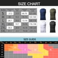 thumbnail image 4 of Men's Compression Shirt 4Pack Base Layer Fitness WorkoutSet Gym Clothing for Men, 4 of 9