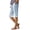 Blue, variant on Pants for Women Work Elastic Waist Mesh Swim Bottom Cover Up Palazzo Wide Leg Pants
