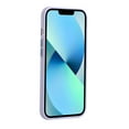 thumbnail image 6 of Allytech Case Compatible with iPhone 13, [Card Holder] [Soft TPU] [Ultra Slim & Lightweight] Shockproof Anti-Fingerprint Case for iPhone 13 - Purple, 6 of 7