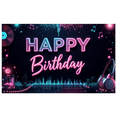 thumbnail image 7 of Yatrandify Colorful Theme Birthday Party Banner Decorative Design Happy Birthday Banner Party Backdrop Celebration Banner for Birthday Party Indoor Decoration Event Decoration, 7 of 7