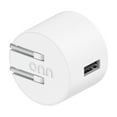 thumbnail image 5 of onn 12W Single USB-A Port Wall Charger with 3ft USB-C to USB Cable, Foldable Plug, White - Compatible with iPhone 17/16/15 Series, Samsung Galaxy, Google Pixel, and more, 5 of 13