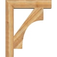 thumbnail image 3 of Ekena Millwork 6"W x 34"D x 42"H Westlake Block Rough Sawn Bracket, Western Red Cedar, 3 of 25