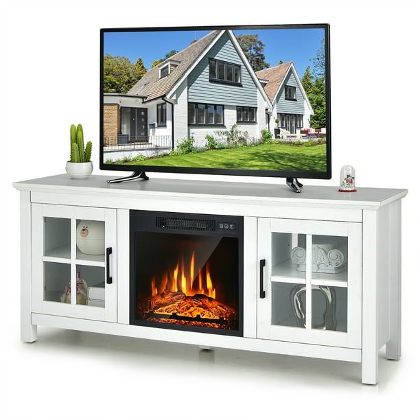 Fireplace tv 2024 stand walmart canada