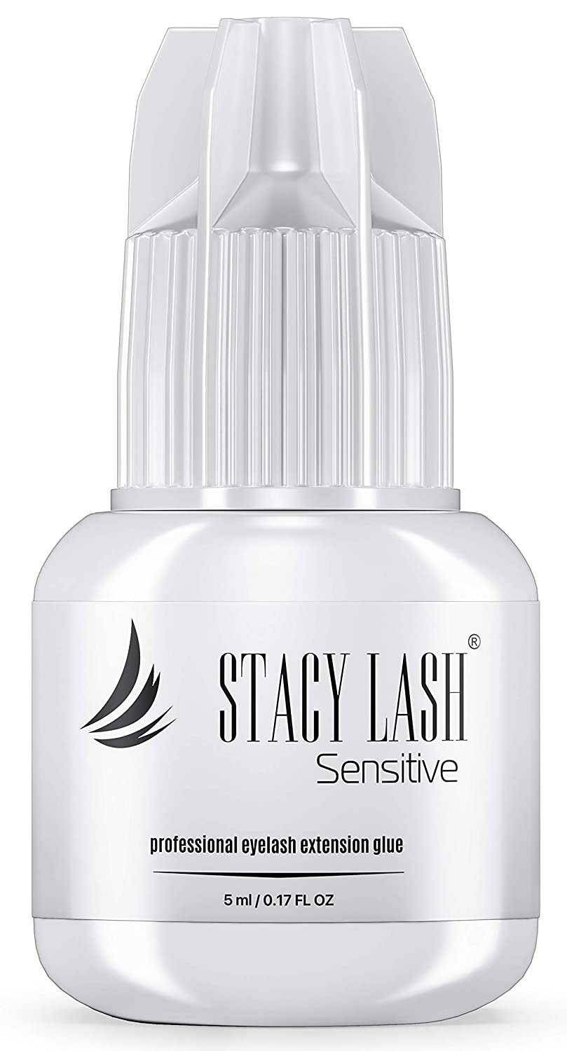 SENSITIVE Eyelash Extension Glue Stacy Lash 0.17fl.oz/5ml /LOW Fume/ 5