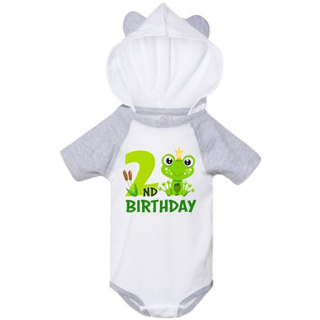 

Inktastic 2nd Birthday Prince Frog Gift Baby Boy Bodysuit