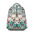 thumbnail image 3 of Boho Bohemia Geometric Line Art Backpack for School,Cute School Bag,Schoolbag with Adjustable Shoulder Straps & Padded Back,15.3"x11"x7.1".﻿, 3 of 6