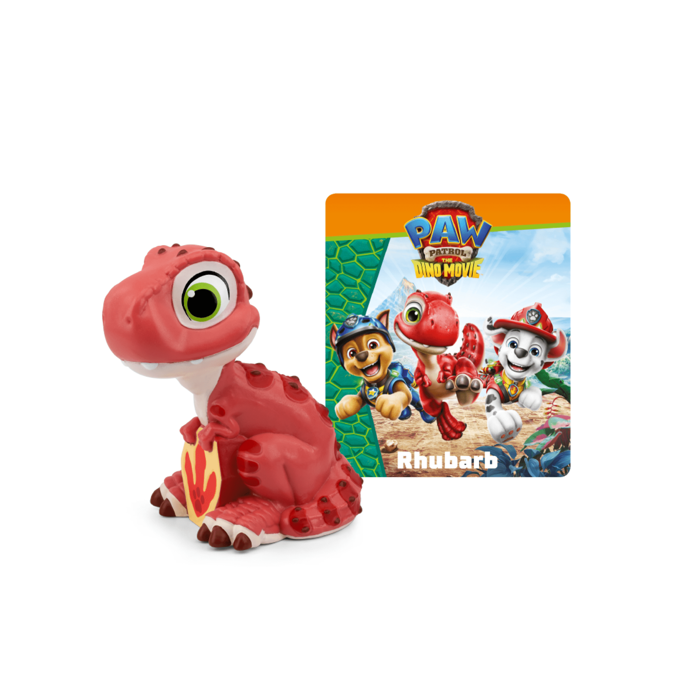 tonies PAW Patrol: Rhubarb The Dino Movie Tonie Audio Toy Figurine, Age Group 3+