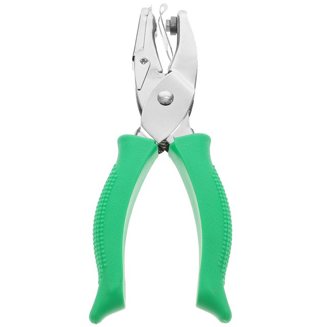 Single Hole Punch Plier Hand Puncher Tool Single Hole Punch Metal for Paper and Crafts
