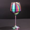 thumbnail image 1 of Copa de bar KTV Copa de vino tinto de acero inoxidable 304 Copa de una sola capa Copa de cóctel anticaídas 500 ml, 1 of 5