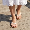 thumbnail image 6 of Cushionaire Cora Flip Flops for Women | Vacation Beach Essentials | Women's Casual Thong Sandals with Wide Widths Available, 6 of 20
