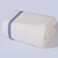 thumbnail image 1 of Zhuge Juego de 2 toallas de baño extragrandes 100 % algodón (71 x 139 cm), ultrasuaves, muy absorbentes, compactas, de secado rápido y ligeras, , color blanco B, 1 of 4