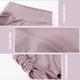 thumbnail image 3 of TFixol Pantalones cortos de yoga para mujer con cordón de cintura alta deportes fitness entrenamiento correr, 3 of 8