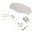 thumbnail image 3 of Motorcycle Clear Windshield High Clarity Impact Resistant Universal Windscreen for Motorbikes Transparent, 3 of 5