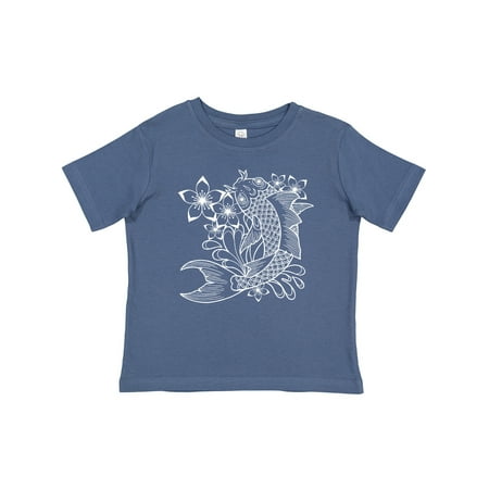 

Inktastic Koi Fish Illustration White Gift Baby Boy or Baby Girl T-Shirt