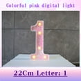 thumbnail image 1 of Fiudx Vamos a Colorearlo, Decorarlo con Estilo Retro, Iluminarlo Portátil, Artefactos Apilas, Ideal para Fiestas En Casa, Idea de Regalo Romántico, Material Ecológico., 1 of 3