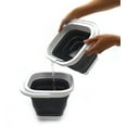 thumbnail image 6 of SAMMART 5L / 1.3 gallons Collapsible Rectangular Handy Basket / Bucket, 6 of 8