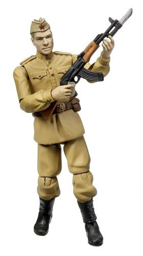 russian soldier action figure