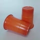 thumbnail image 1 of Vaso de plástico desechable convencional de dos colores ps Copa de tenis de mesa Copa de fiesta no tóxica de dos colores, 1 of 4