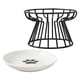 thumbnail image 1 of Comedero elevado para perros y gatos con soporte para todas las razas, tamaño pequeño y mediano. Negro, 1 of 9