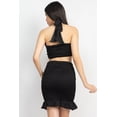 thumbnail image 3 of Halter Neck Crop Top & Skirts Set, 3 of 5
